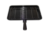 GRILL PAN ASSEMBLY 360mmX245mm PAN, GRID & CLIP ON HANDLE